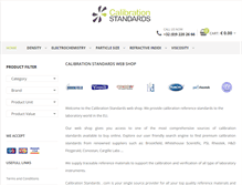 Tablet Screenshot of calibration-standards.com